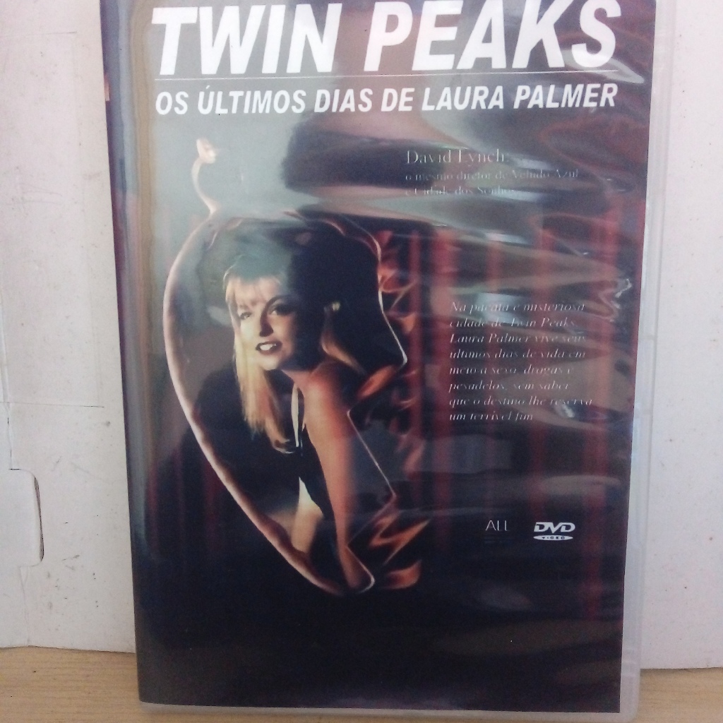 DVD Twin Peaks Os Últimos Dias de Laura Palmer 1992 Dual Áudio