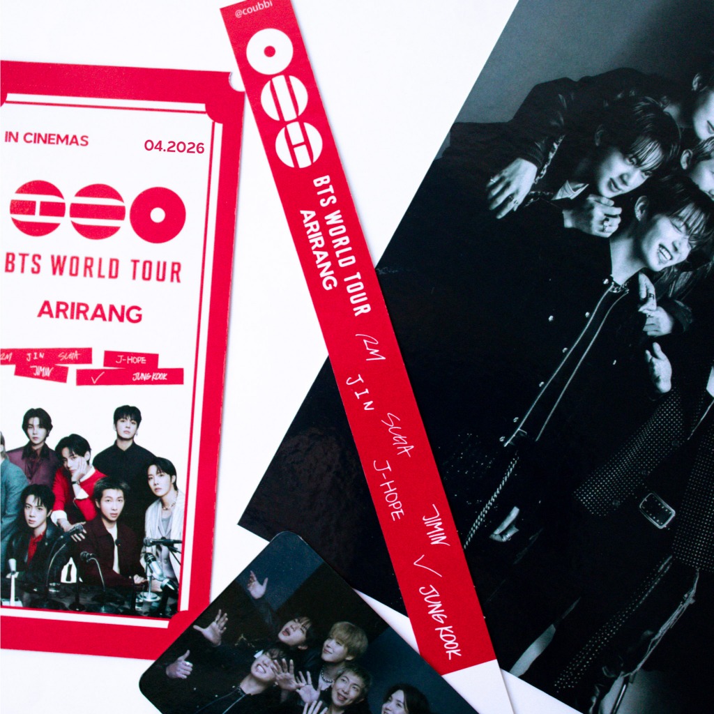 KIT Fanmade BTS Arirang World Tour - Cinema BTS Ingresso | Shopee