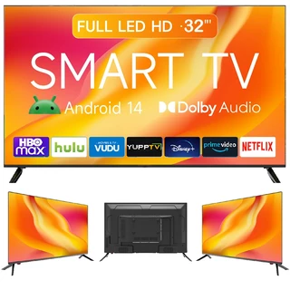 Smart TV de 32 Polegadas Full HD LED Wi-Fi, HDMI Apps Android TV Integrados