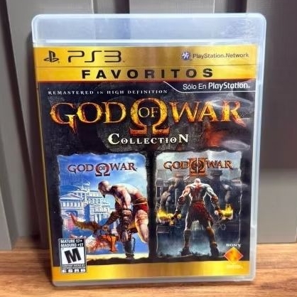 Jogo God Of War Collection PS3 - Edição Favoritos (GOW 1 e 2 MÍDIA ...