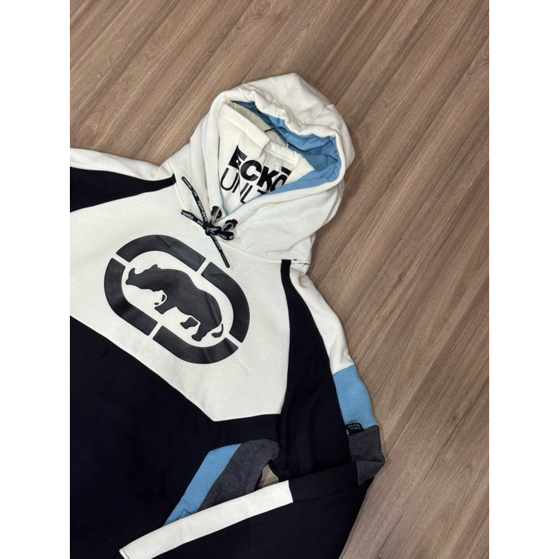 コッコ☆ Moletom Máscara Ninja 2026 Canguru Ecko masculino azul bebe e