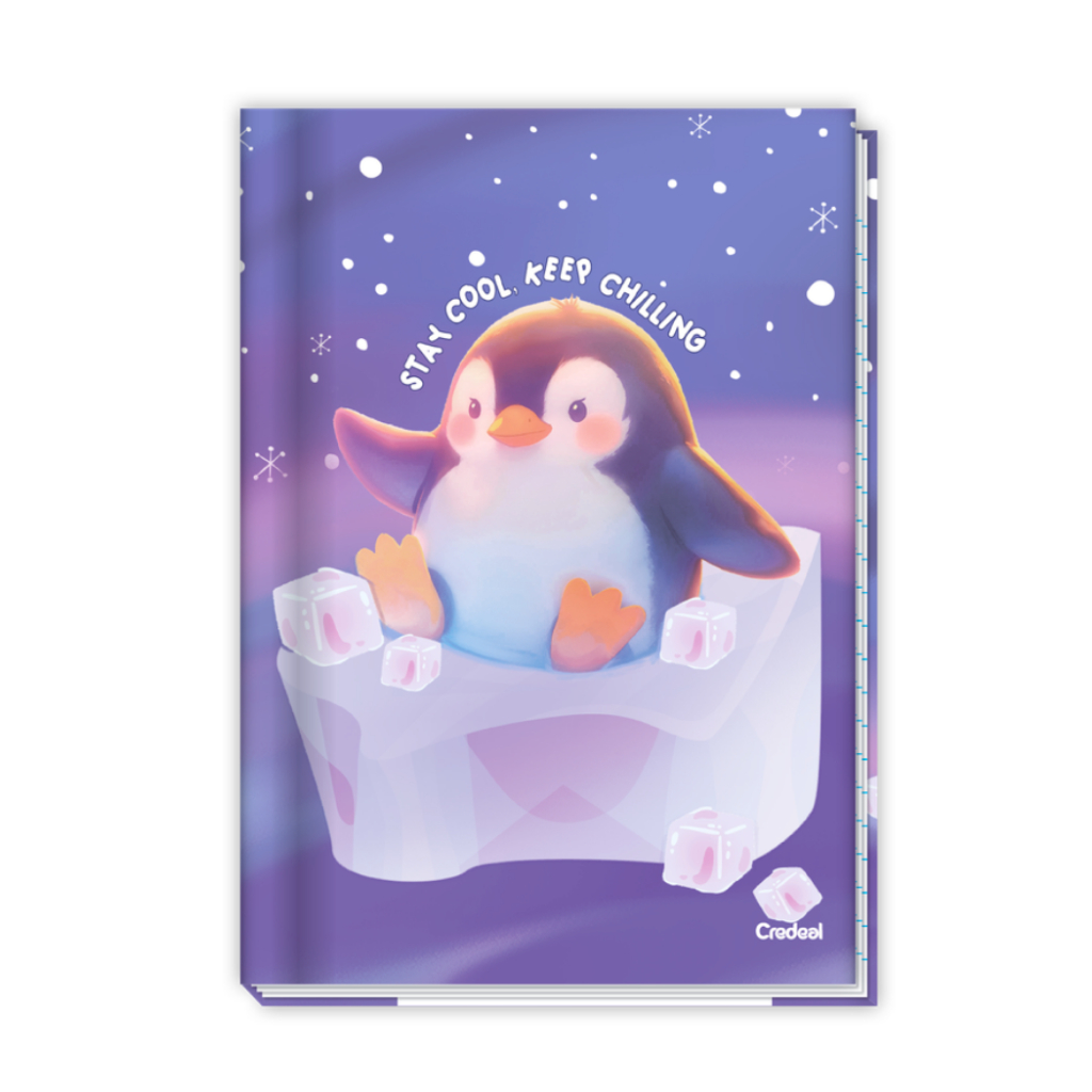 Caderno Brochura Capa Dura Bichinhos Credeal Lala Pets 80 Folhas
