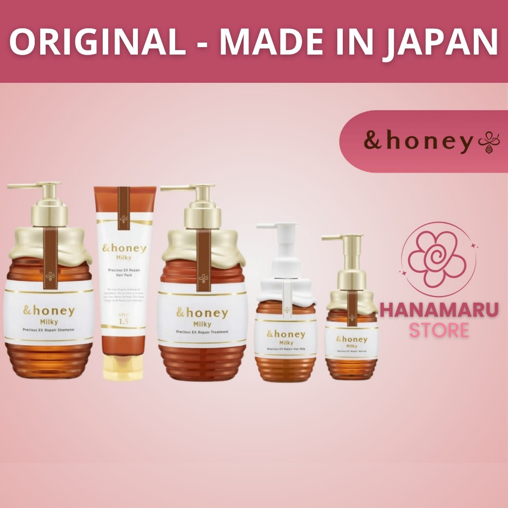 &Honey Milky Precious EX Shampoo, Treatment (Condicionador), Hair