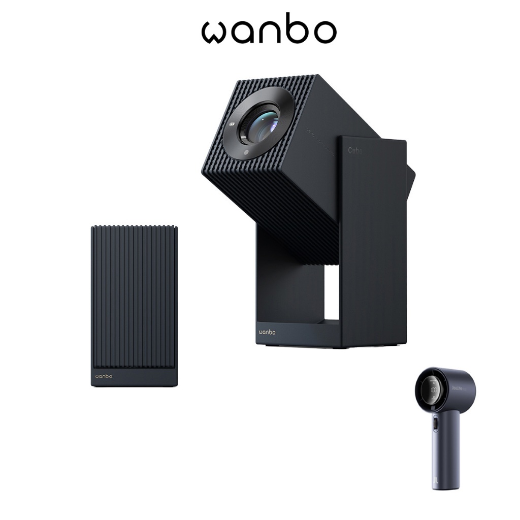 Wanbo Cube 2 Pro プロジェクター Projetor Portatil Inteligente Wanbo Cube 2 Pro Netflix Oficial