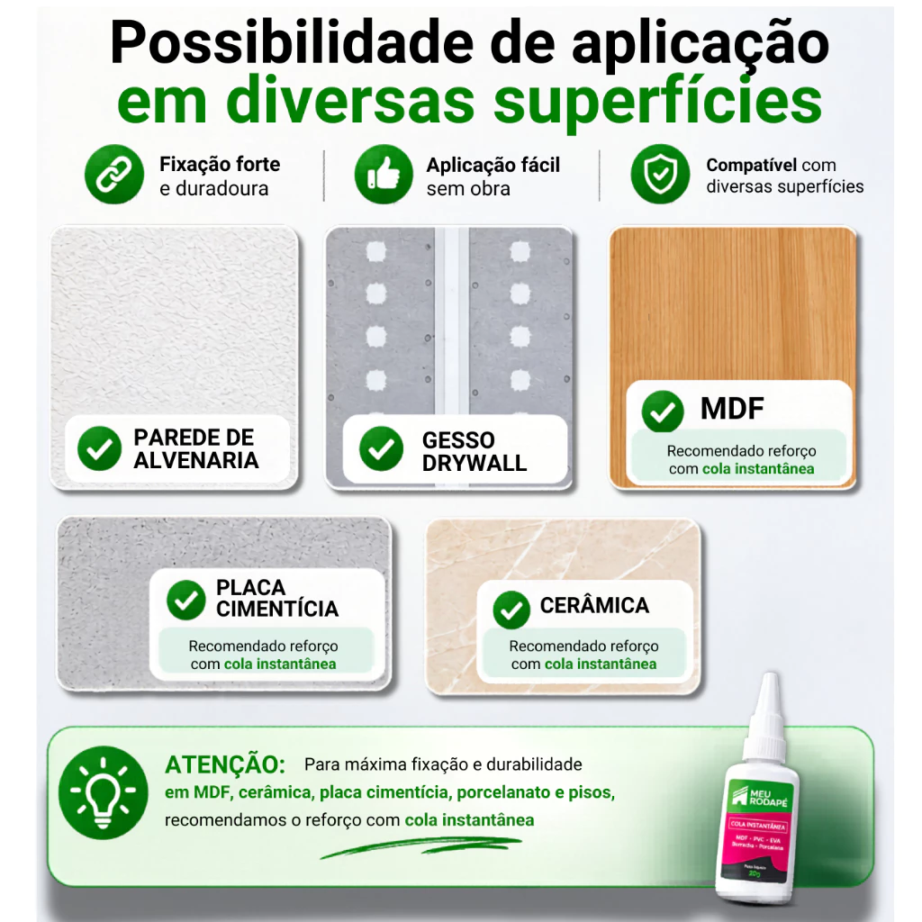 Painel Ripado Laminado Autocolante Cor Cinamomo Linha Madeto Meu Rodapé | Envio FULL