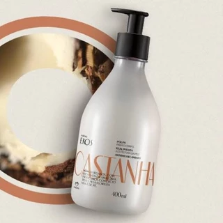 Hidratante Corporal Castanha - Natura - Original, 400 ml. Polpa corporal anti ressecamento. Validade: 2028.