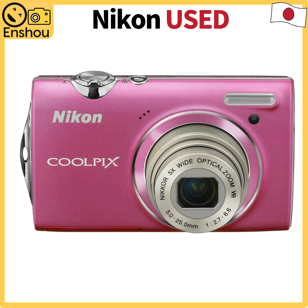 USED]Do Japão [USADO]Nikon Digital Camera COOLPIX Hot Pink S5100PK