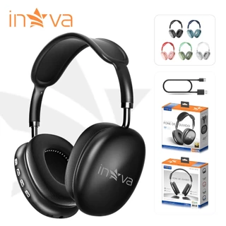 INOVA Fone Sem Fio Bluetooth 5.3 HiFi Stereo ENC Cancelamento de Ruído Fone de ouvido Hi-Res 26H Bateria