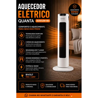 aquecedor quanta duoflow180
