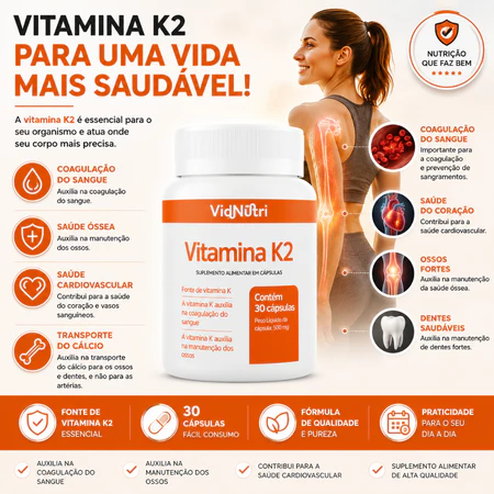 Vitamina K2 Original VIDNUTRI