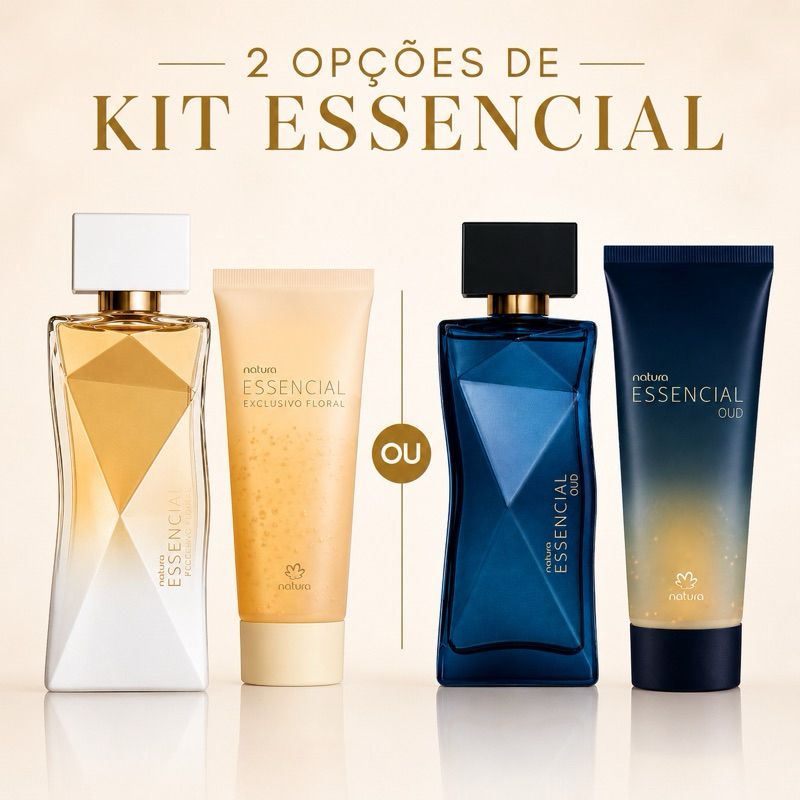 Kit Natura Essencial Exclusivo Floral Feminino em Promoção na