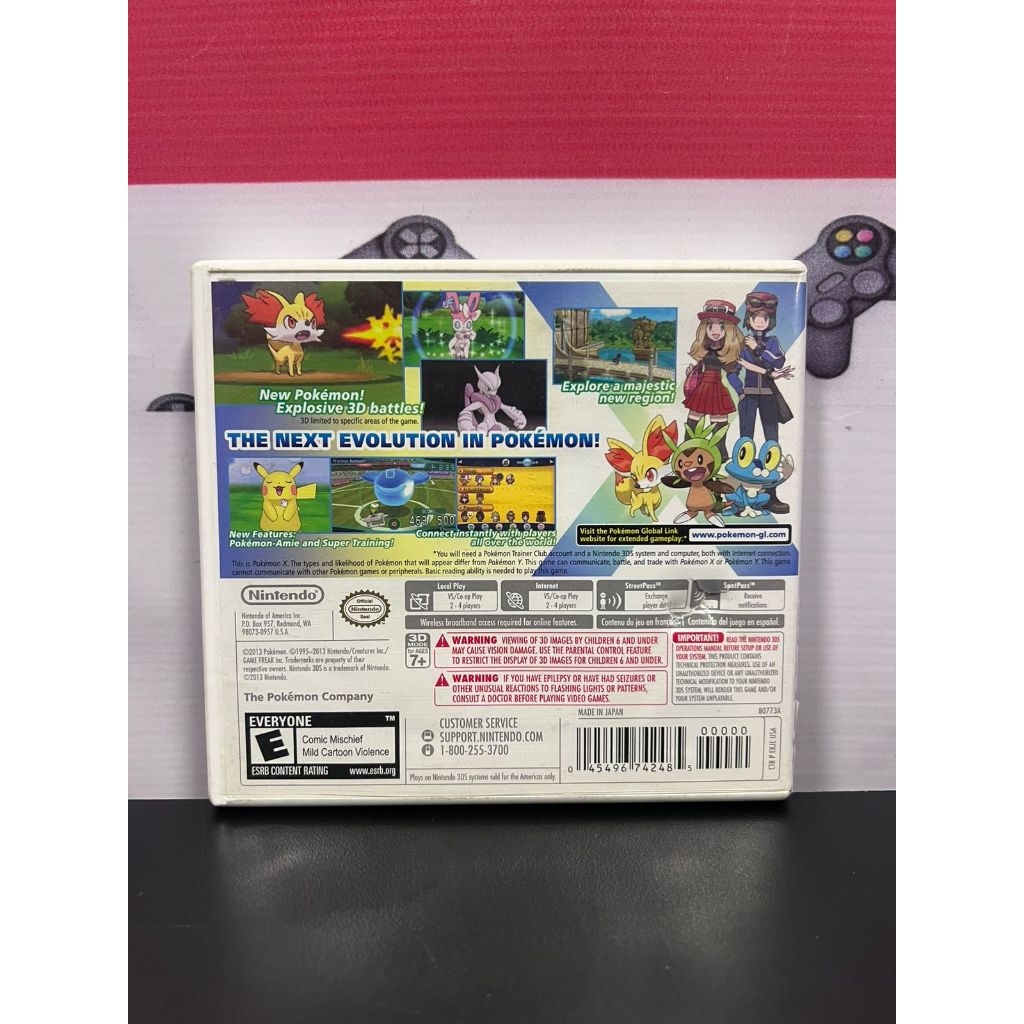 Pokemon X NINTENDO 3DS (Com Detalhes) | Shopee Brasil