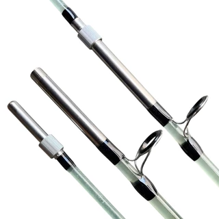 Vara de Pesca Fibra de Vidro Maciça 40/65/100 LBS 2 Partes Pesca Pesada Emenda de Rosca
