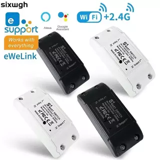 WiFi Interruptor Inteligente para Casa, Controle Sem Fio, Relé Disjuntor, Controle Remoto por Voz, Suporte Alexa,10A