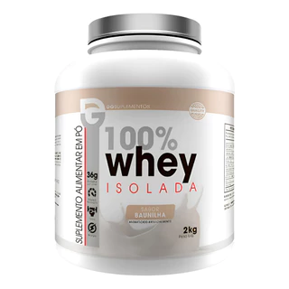 Whey Protein Isolado 2kg Alta Proteína - DG Labs