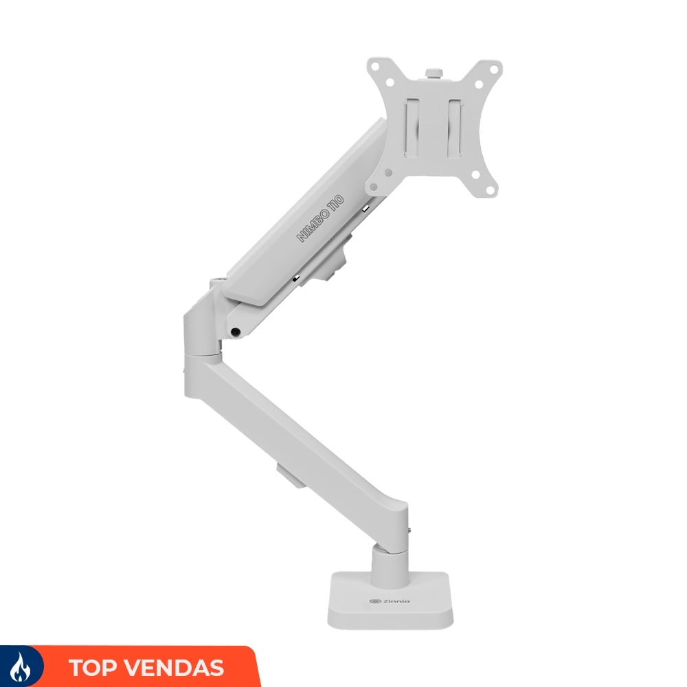 Suporte Articulado Para Monitor 13 a 32 Pistão a Gás Ajustável