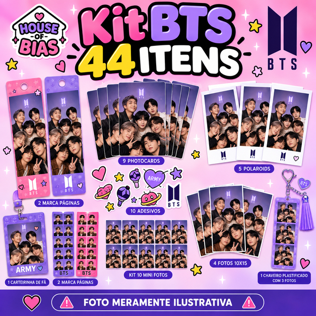 Kit Bts Completo em Oferta | Shopee 2026