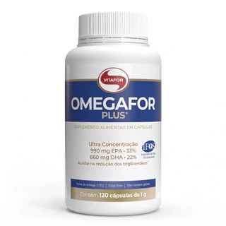 Omegafor Plus 120 Cápsulas 1000mg