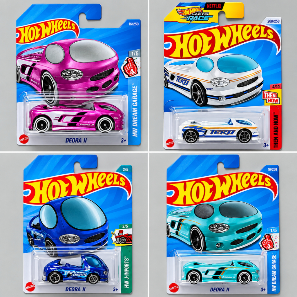 Hot Wheels Hot Wheels DEORA II - MODELOS - LACRADO - ORIGINAL