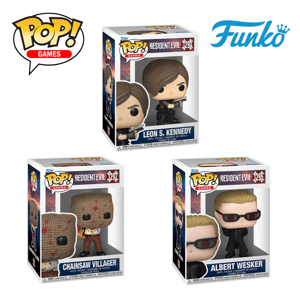 Funko Pop Games Resident Evil - Original | Shopee Brasil