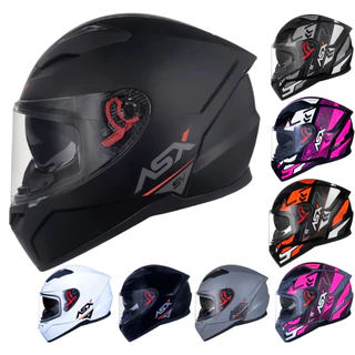 Capacete Moto Asx City Sv Com Óculos Solar Diversas Cores