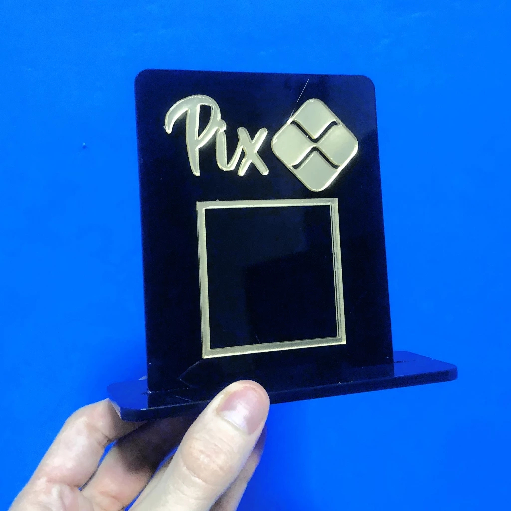 Mini Display para Pagamento de Qr Code 12x10cm | Shopee Brasil