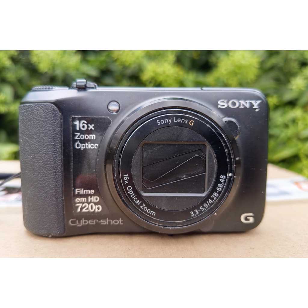 Câmera digital Sony Cyber-shot DSC-H90 de 16,1 MP X16 com bateria+