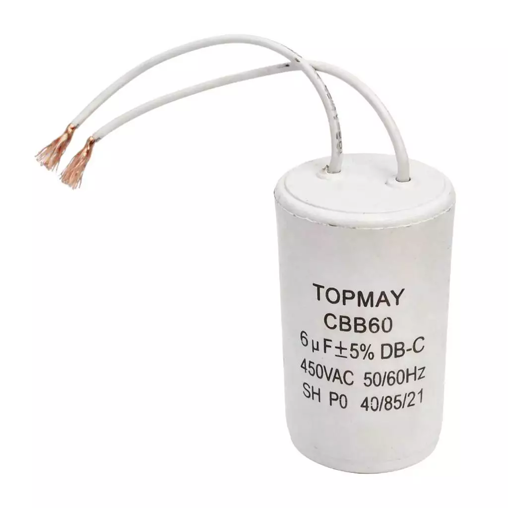 Capacitor Partida 6uf - 450v Para Motor Portão Ventilador