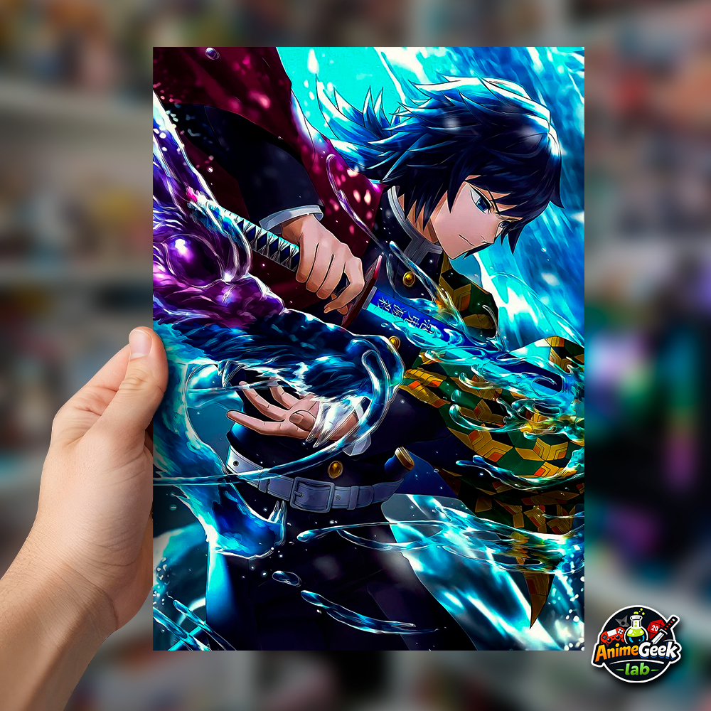 QUADRO DECORATIVO TOMIOKA EM MDF | 28X20CM | DEMON SLAYER | Shopee