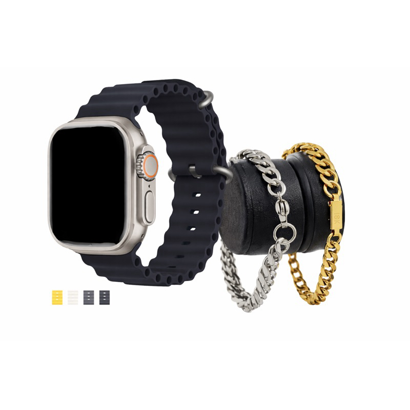 Relógio Premium Ultra Pulseiras Masculinas Aço Inox Prata e Dourada Luxo