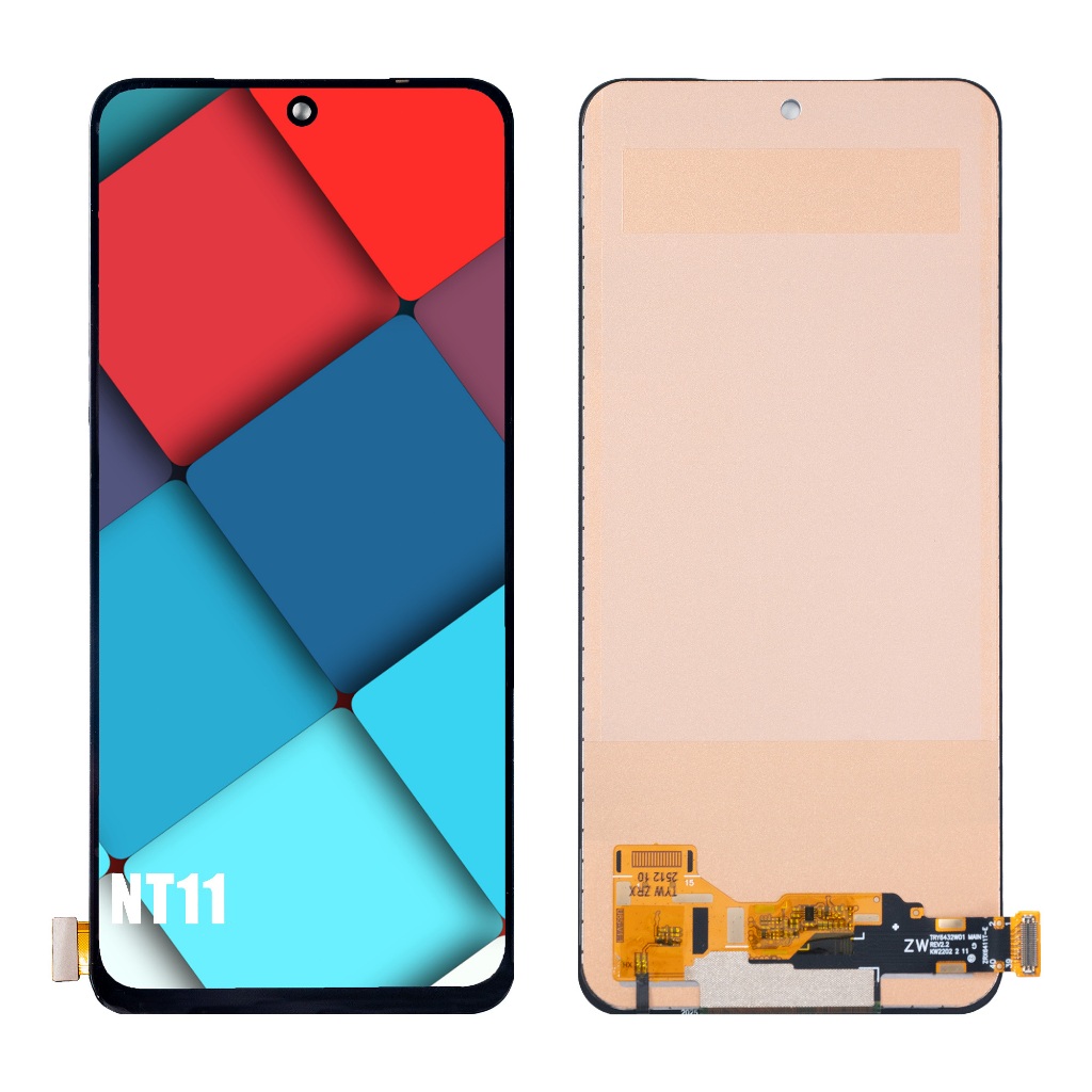 Frontal Tela Display Touch LCD Universal para RDM NOTE11 4G/NOTE11S ...