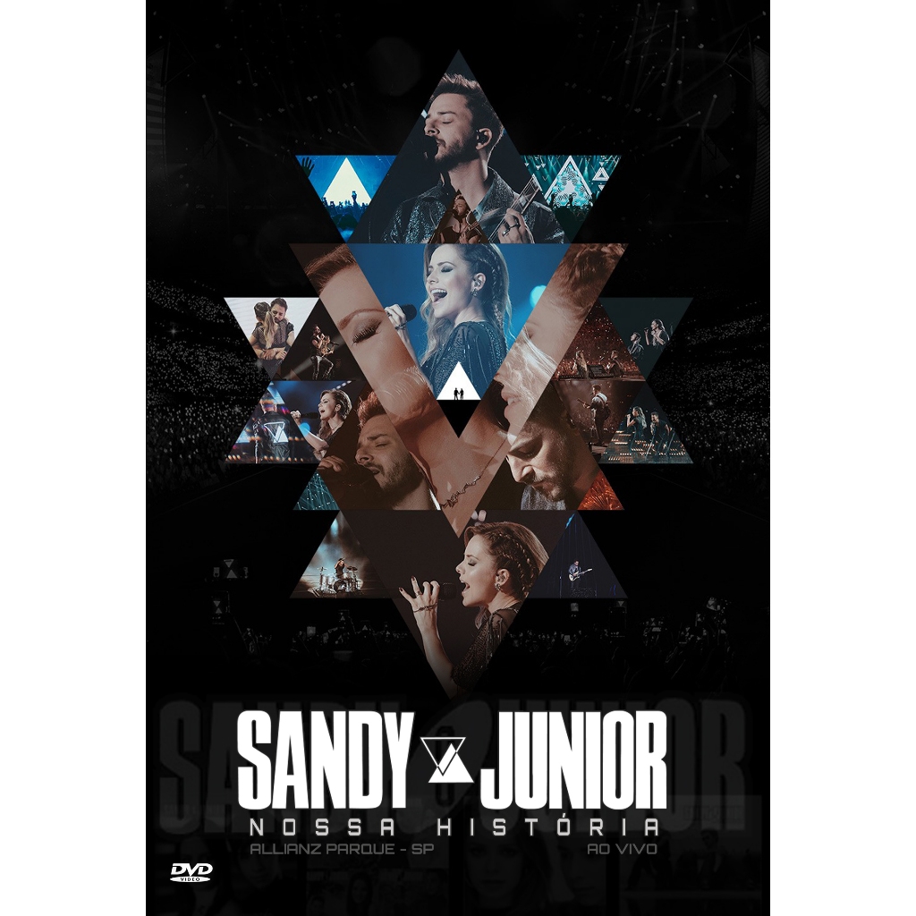 DVD Sandy e Junior Nossa História (Versão Box Universal) | Shopee