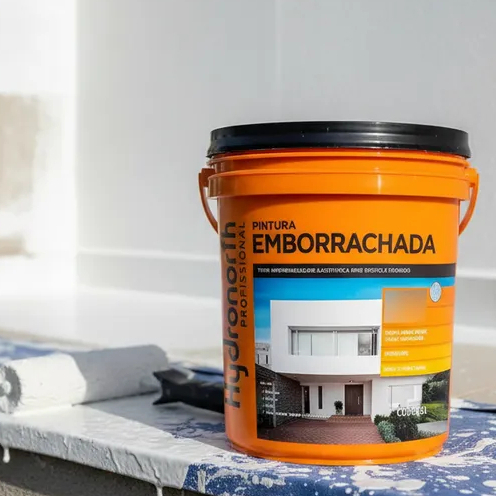 Tinta Emborrachada 18KG Impermeabilizante Contra Mofos e