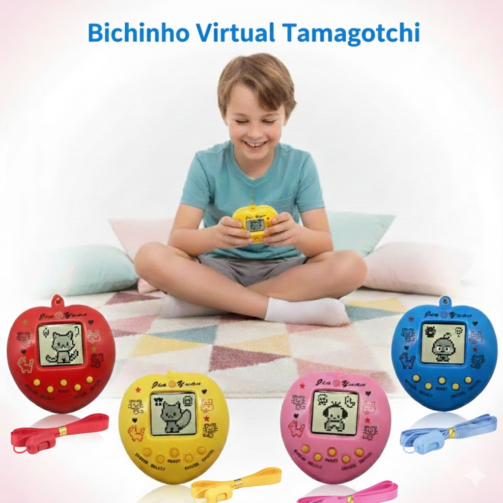 Cube World Radica Importado Tamagotchi em Promoção na Shopee