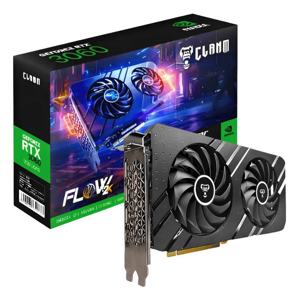 Placa de Vídeo Nvidia MSI RTX 3060 TI 8GB GDDR6X VENTUS 2X OC