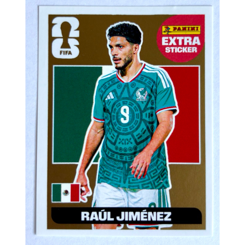 Figurinha Extra Legend Copa Do Mundo 2026 Ra l Jim nez Ouro Original 