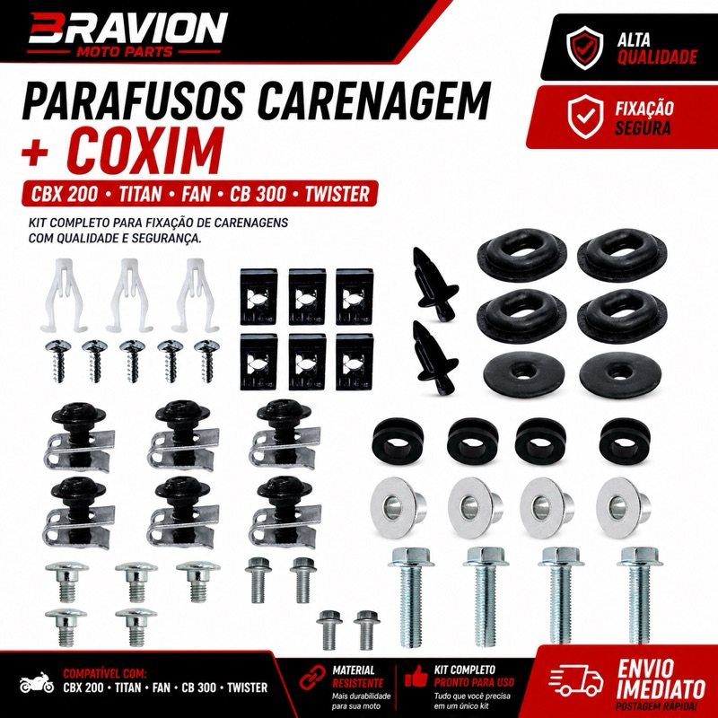 BRAVION MOTO PARTS, Loja Online | Shopee Brasil