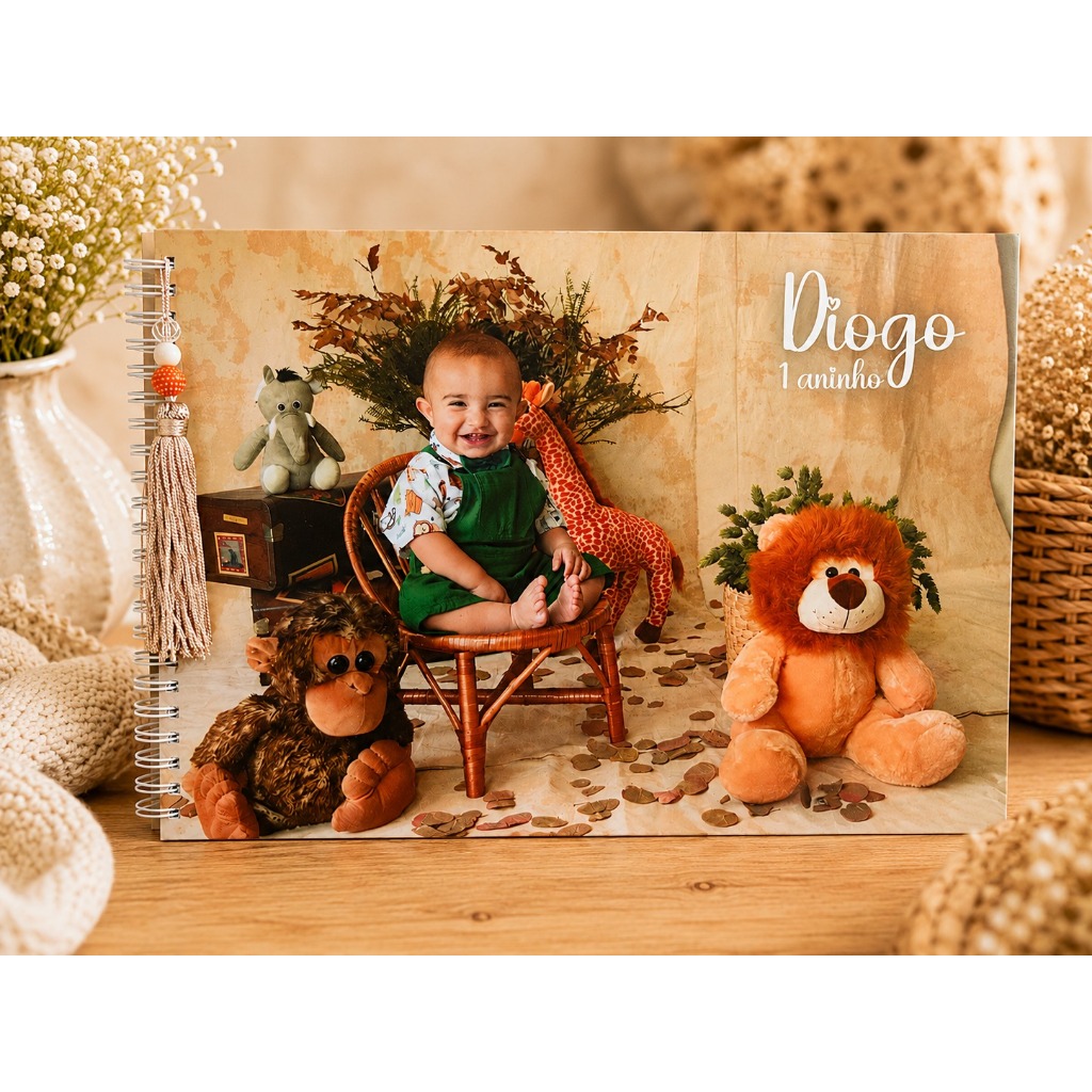 FOTOLIVRO (20x29)com Fotos já IMPRESSAS - Álbum de Fotos