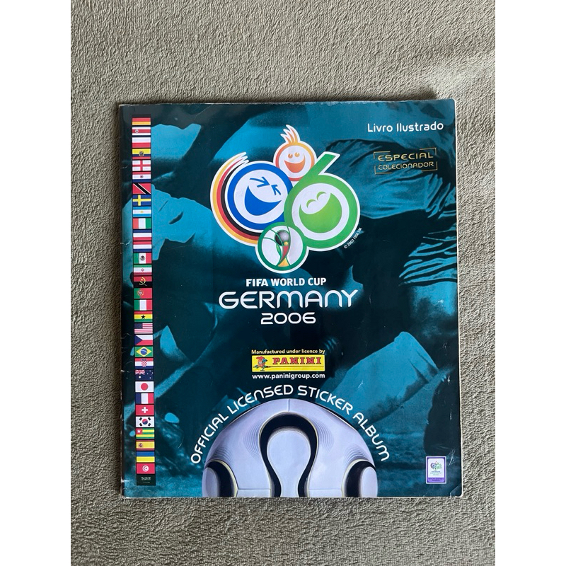 Álbum Copa do Mundo 2006 Completo Panini | Shopee Brasil