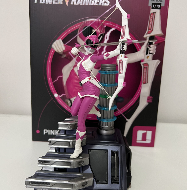 Estátua Pink Ranger - Mighty Morphin Power Rangers - BDS Art Scale 1/10 ...