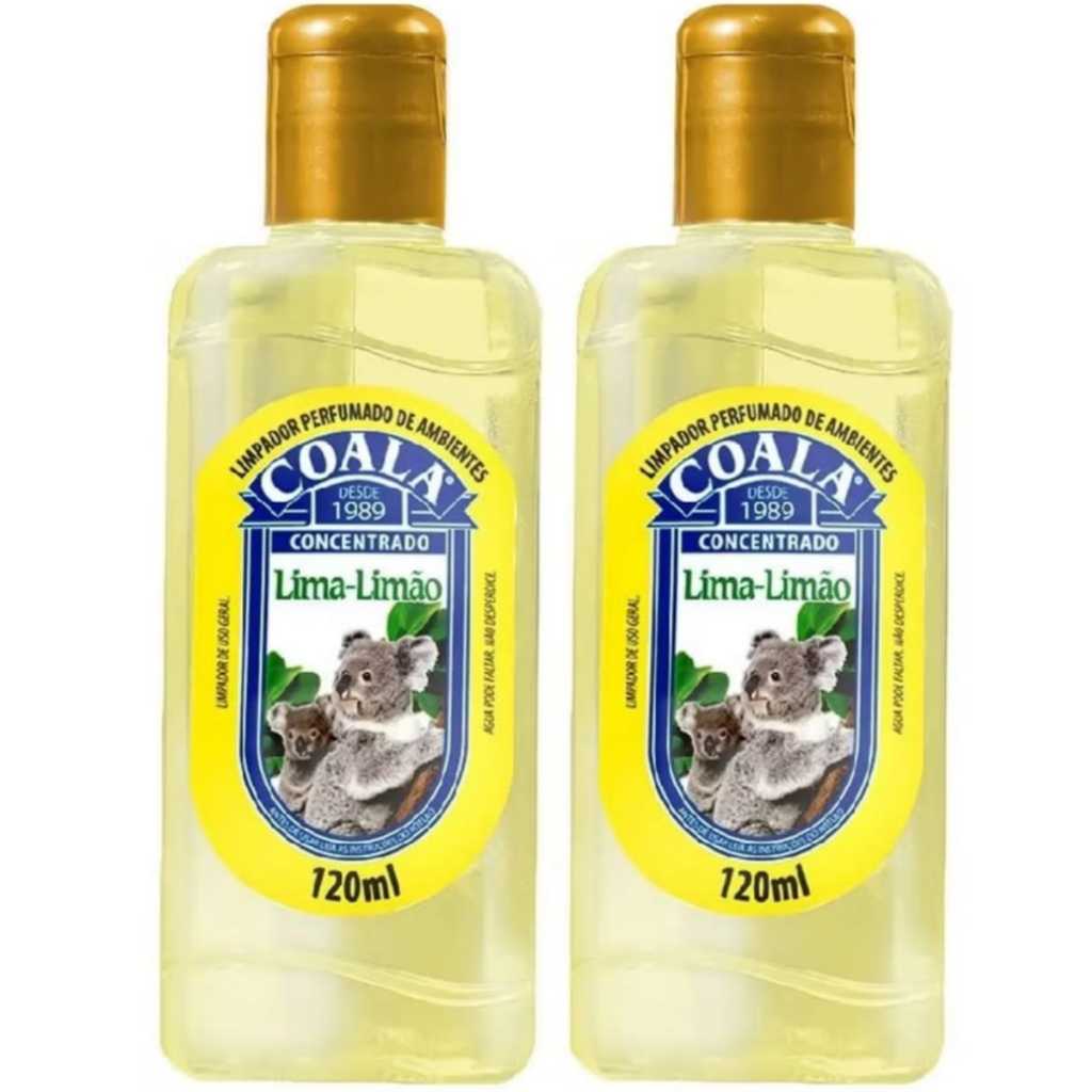Kit Com 2 Coala Essência Limpadora Concentrada aroma Citronela ou Lima ...
