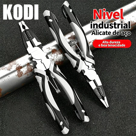 Alicate Universal Multifuncional Titanium Trabalhos com Fios Elétricos F18