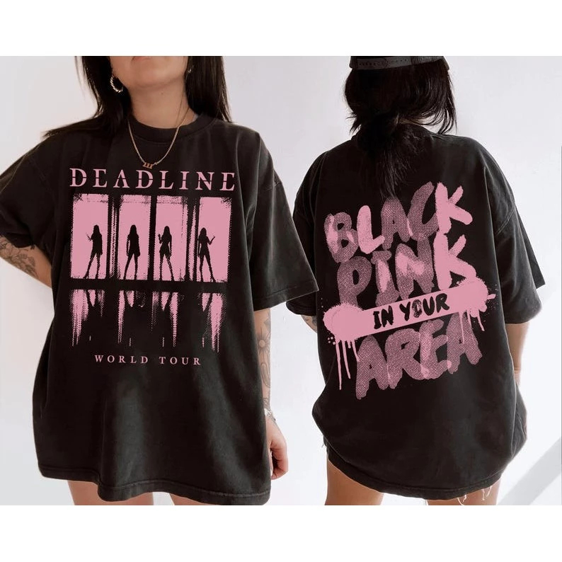 Camiseta Unissex Básica e Plus Size Feminina Masculina BlackPink