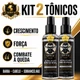 Kit 2 Tônico Capilar UltraDlust 15% Crescimento Barba Cabelo Sobrancelha Anti-queda Original 120ml