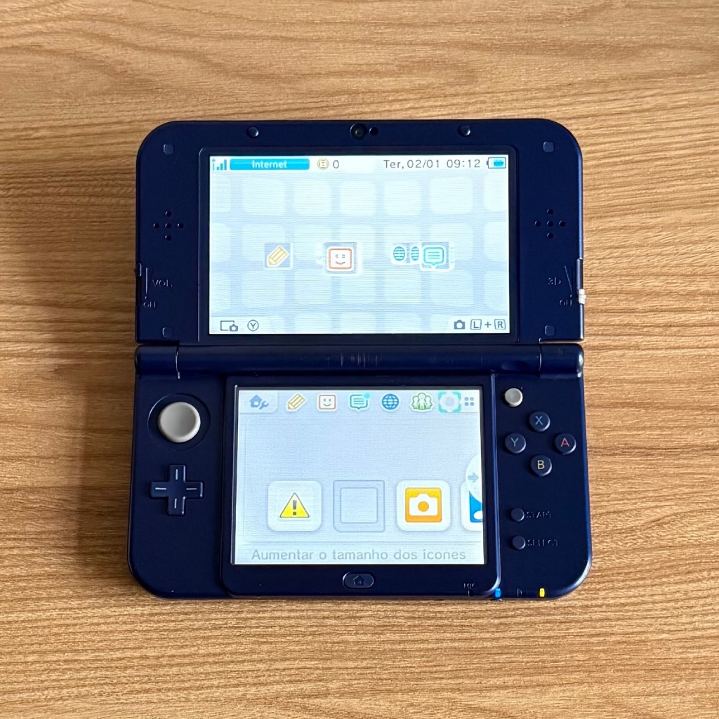 New Nintendo 3DS XL + Melhores Jogos! Pokémon Zelda Mario | Shopee