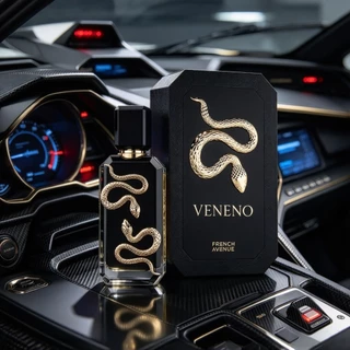 Perfume Arabe Veneno Bianco / Veneno Preto / Veneno Scarlet French Avenue 100ml Original-Envio imediato