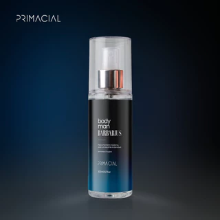 BODY SPLASH MASCULINO BARBARIUS 200ML - PRIMACIAL PERFUME AMADEIRADO