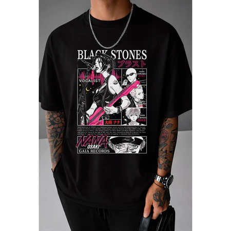 Camiseta Anime Nana Osaki Streetwear Halftone Unissex - Produtos Shopee no SeuGrupo