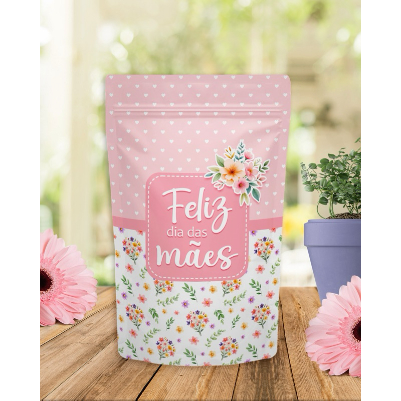 Saquinho ZIP Dia da Mães 10x15 cm Embalagem para Lembrancinha Presente em Oferta na Shopee