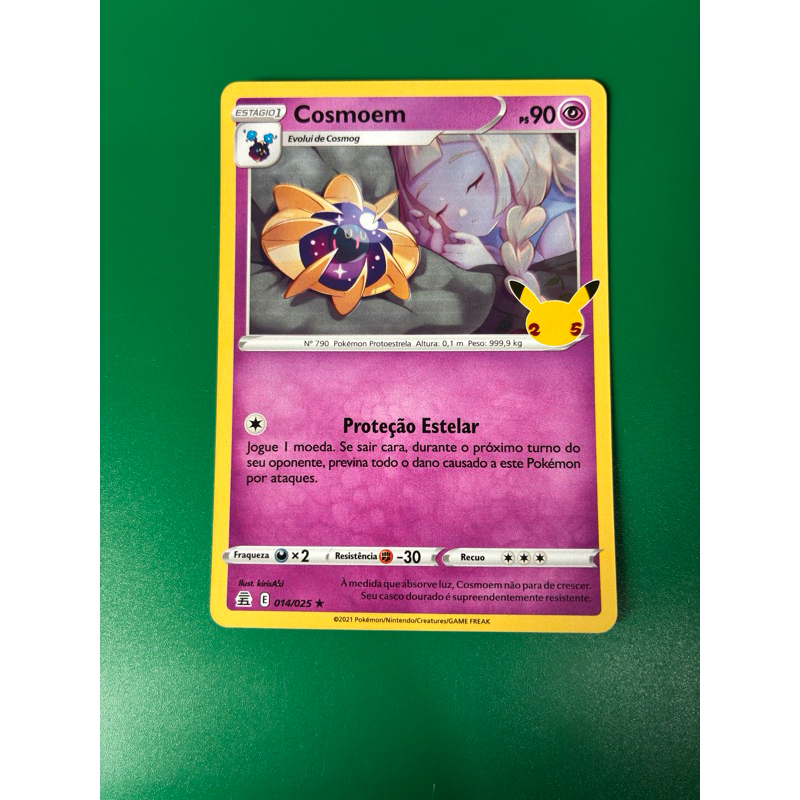 Carta Pokemon Cosmoem em Promoo na Shopee Brasil 2026